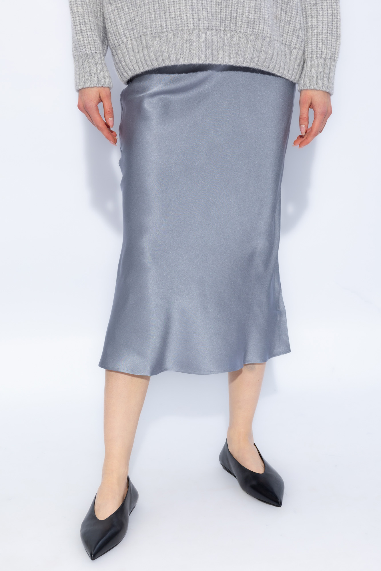 Grey Bar silk skirt Anine Bing Domaine pignadaShops KN